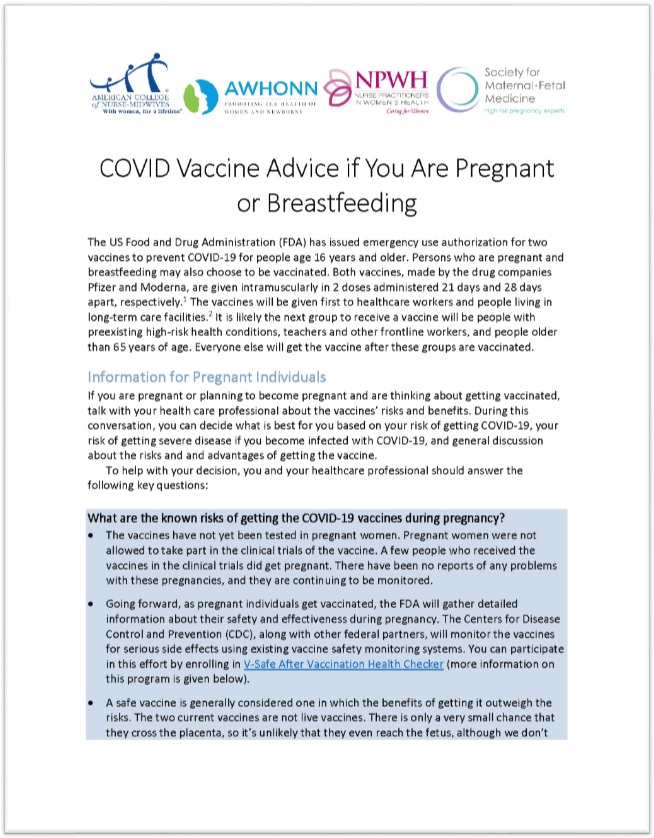 COVID-19 and Infertility Care - COVID Vaccine | Genesis Fertility New York